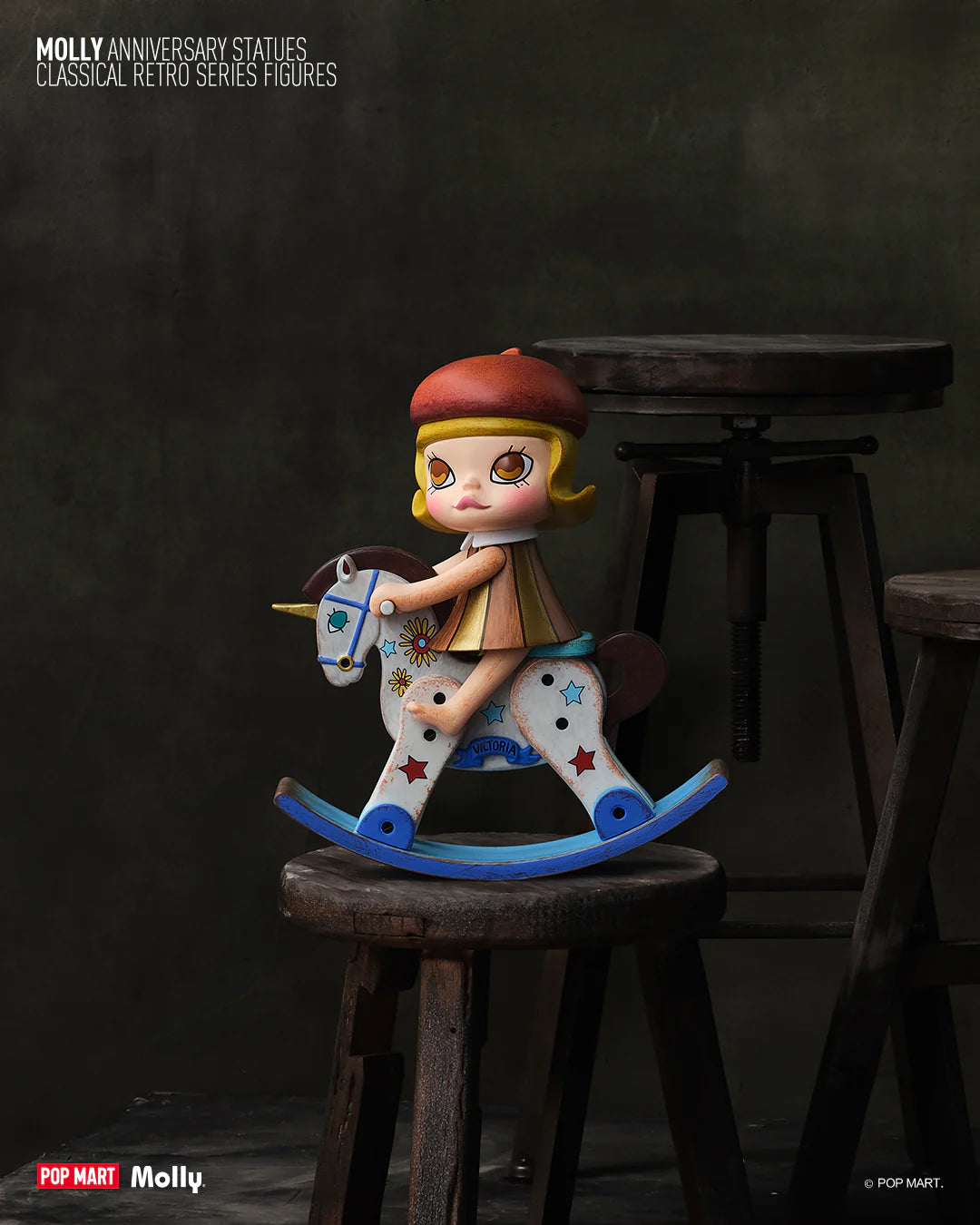 MOLLY Anniversary Statues Classical Retro Series