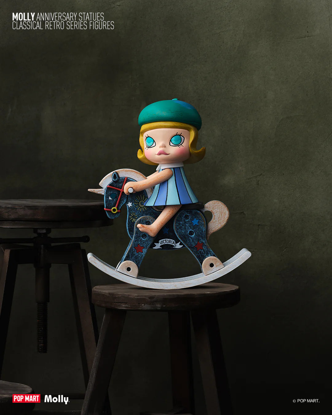 MOLLY Anniversary Statues Classical Retro Series