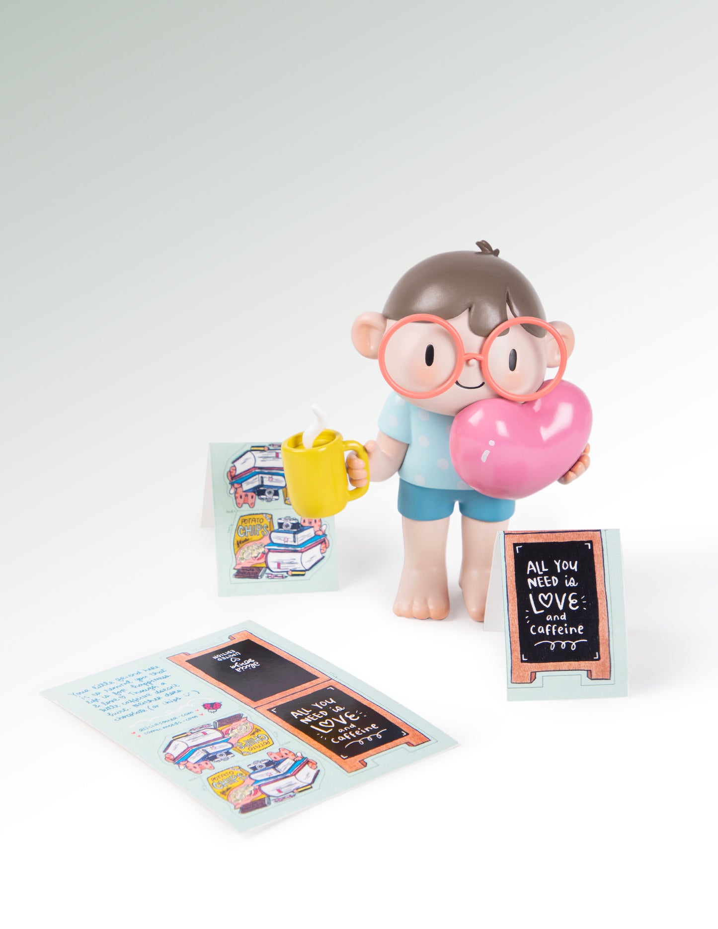 Comicmolds x Alicia Souza: All You Need Is Love & Caffeine Collectible Figure