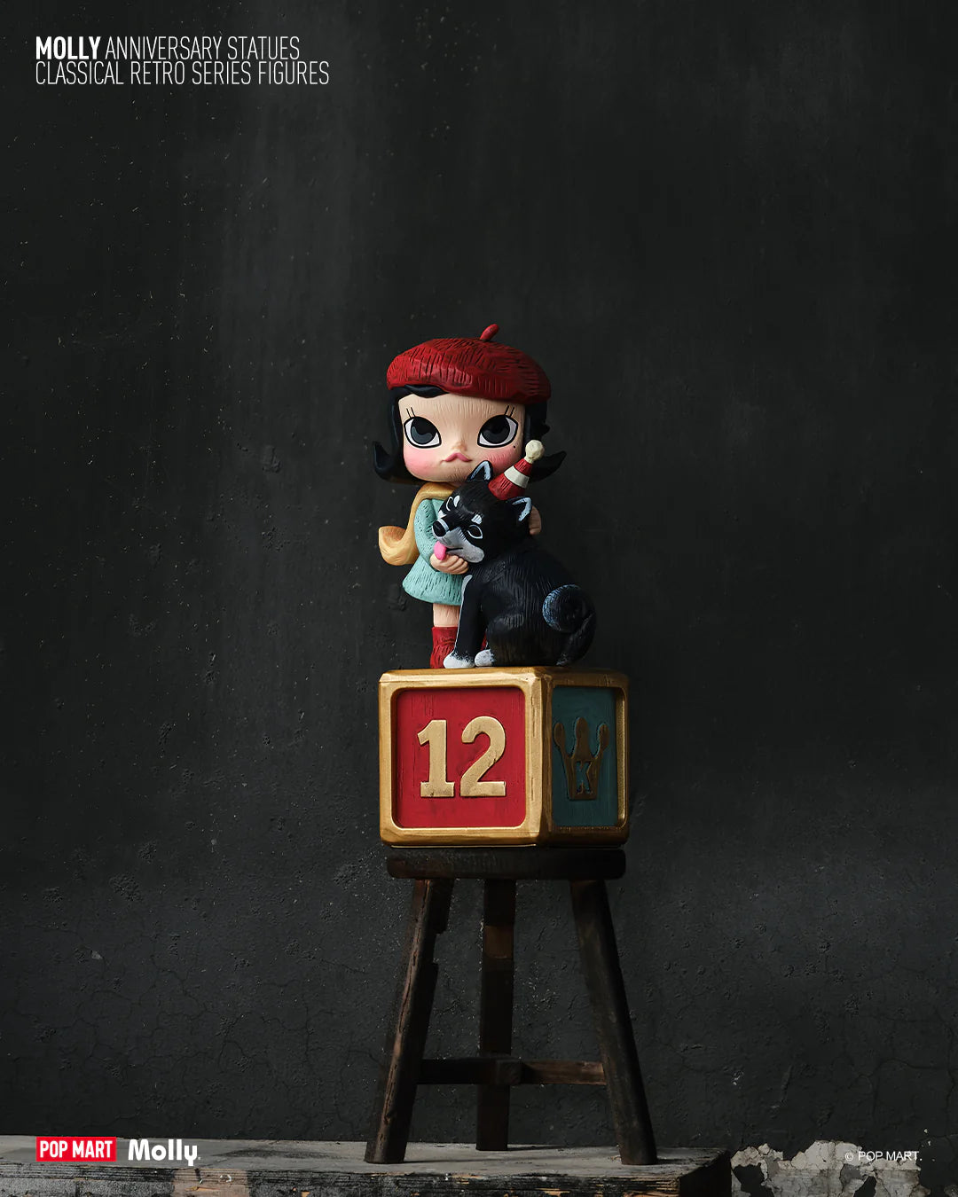 MOLLY Anniversary Statues Classical Retro Series