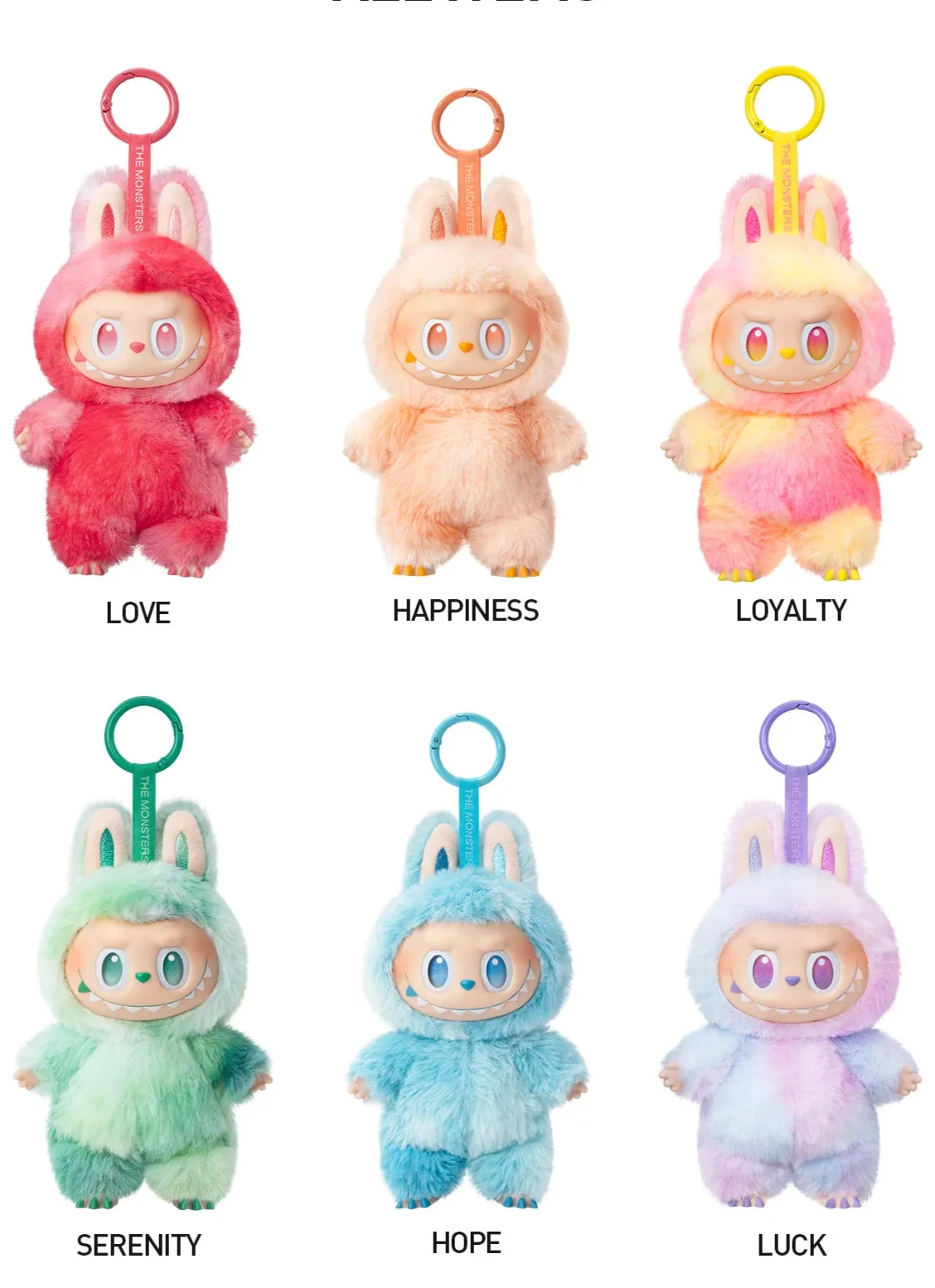The Monsters- Big into Energy Series - Vinyl Plush Blind Box