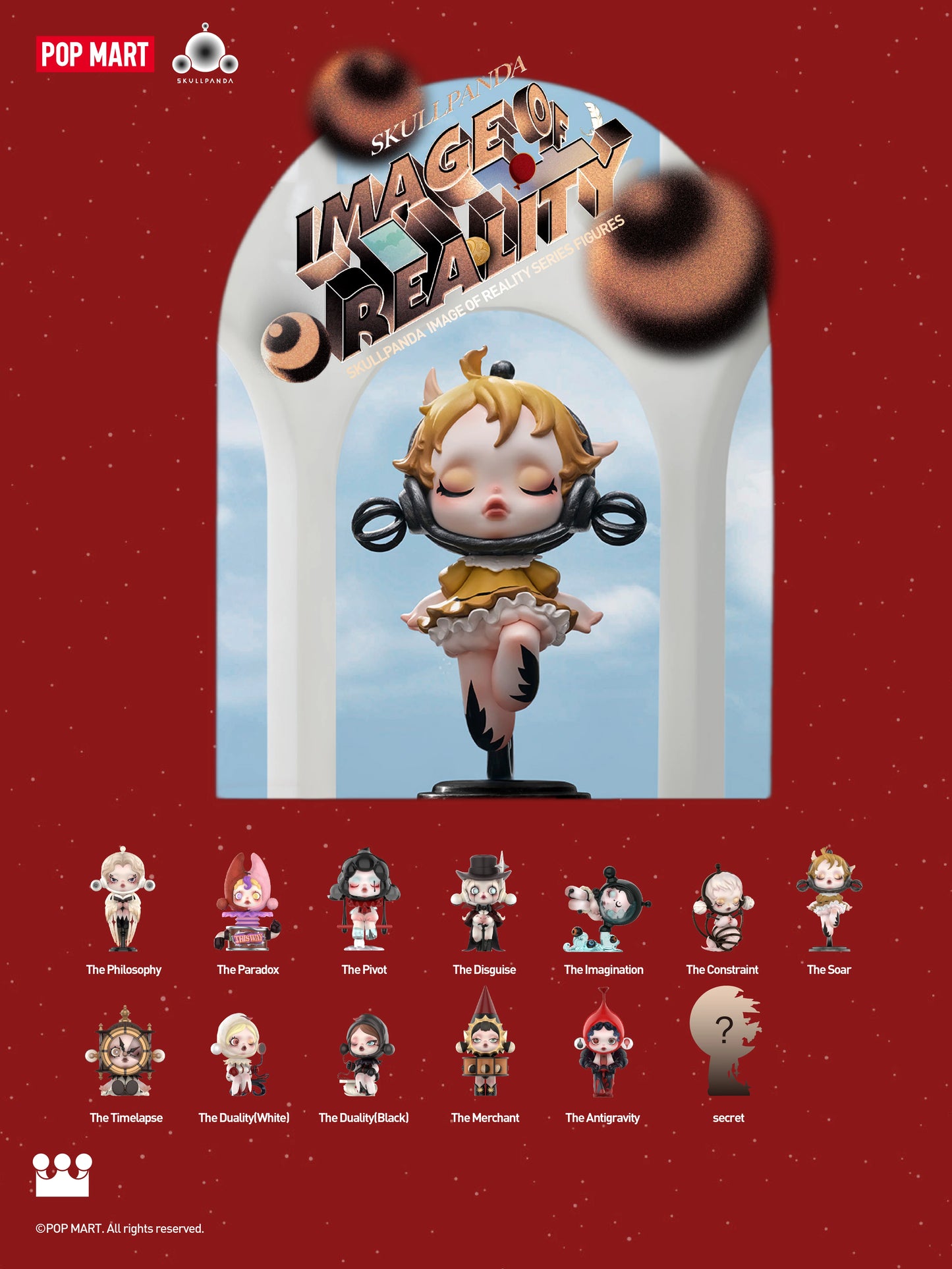 SKULLPANDA Image of Reality Series - 1 Pc Blind Box