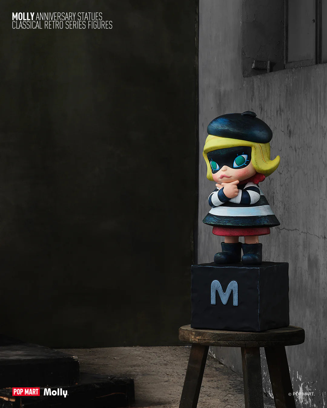 MOLLY Anniversary Statues Classical Retro Series