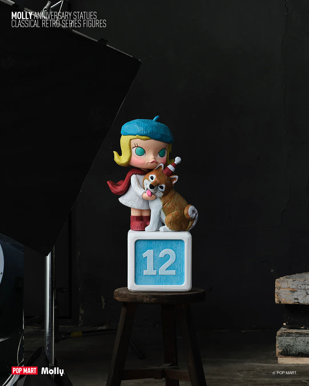MOLLY Anniversary Statues Classical Retro Series