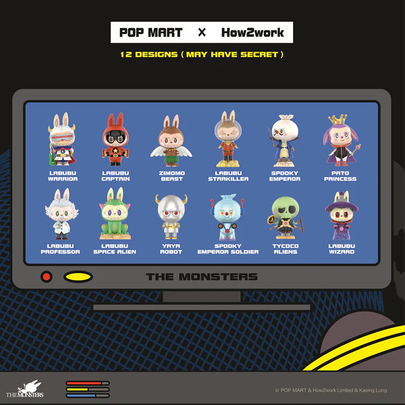 Pop Mart Labubu The Monsters Space Adventures Series - 1 Pc Blind Box