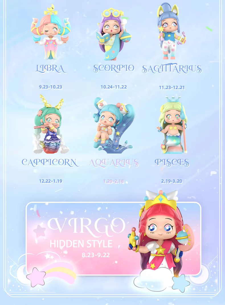 Maggie 12 Constellations Series - 1 Pc Blind Box