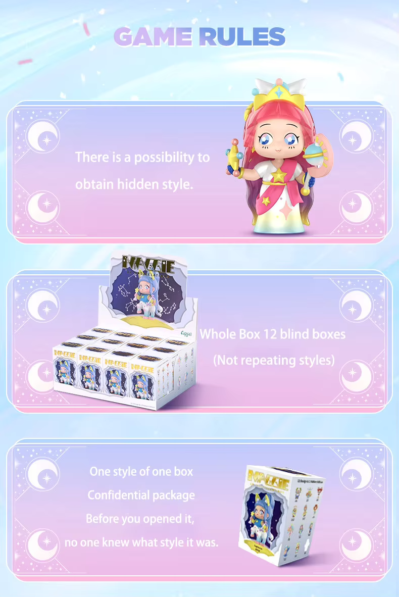 Maggie 12 Constellations Series - 1 Pc Blind Box