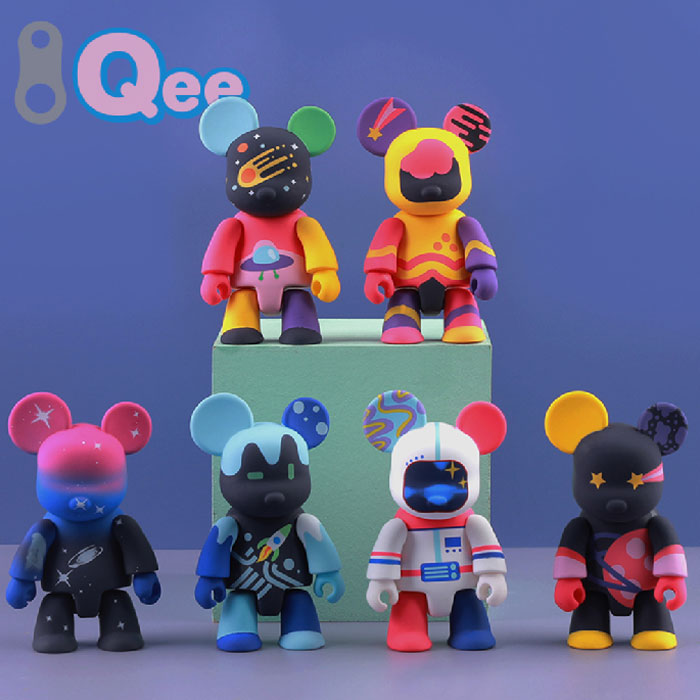 QEE Starry Universe Bears Series - 1 Pc Blind Box